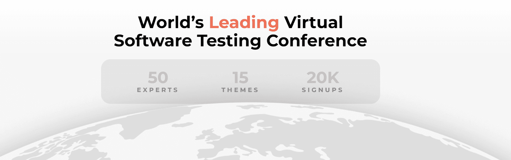 World's Leading Virtual Software Testing Conference