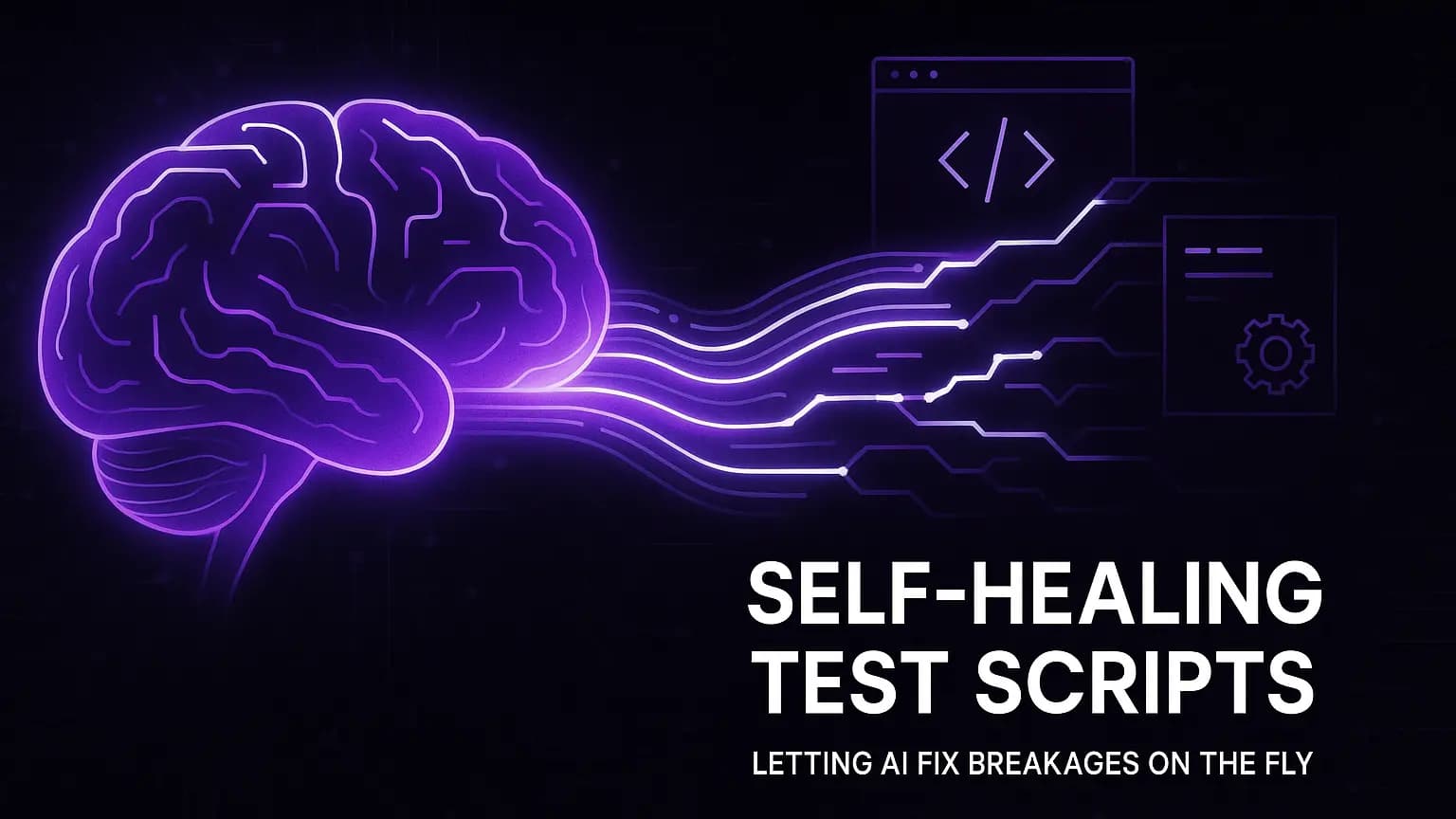 Self‑Healing Test Scripts: Letting AI Fix Breakages on the Fly